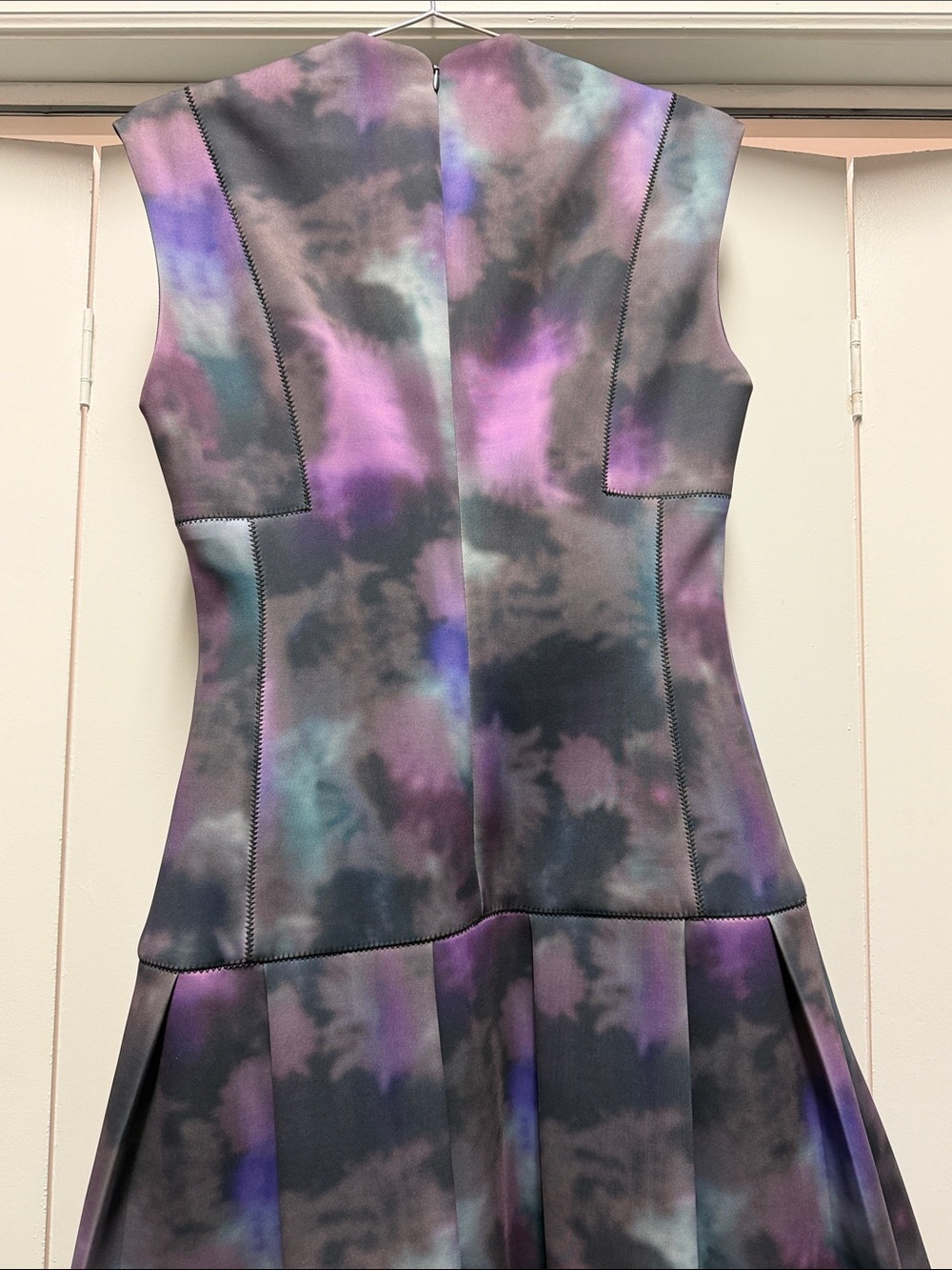 💜Rebecca Taylor Black Dress with Subtle Collar - Picture 4 of 5